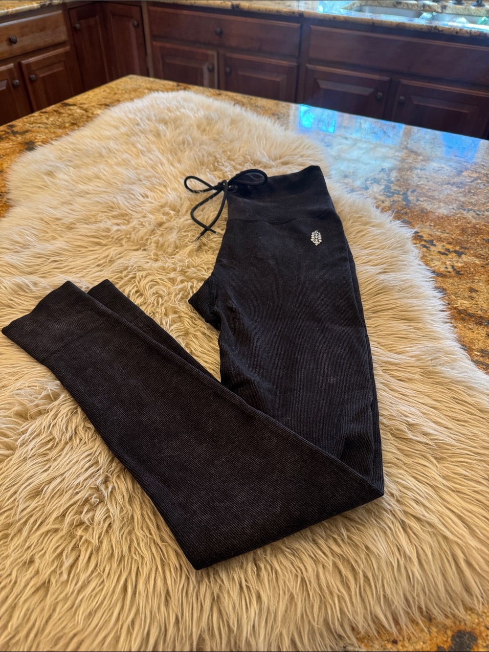 FP Movement High rise seamless leggings. Size XS/S. Black color.